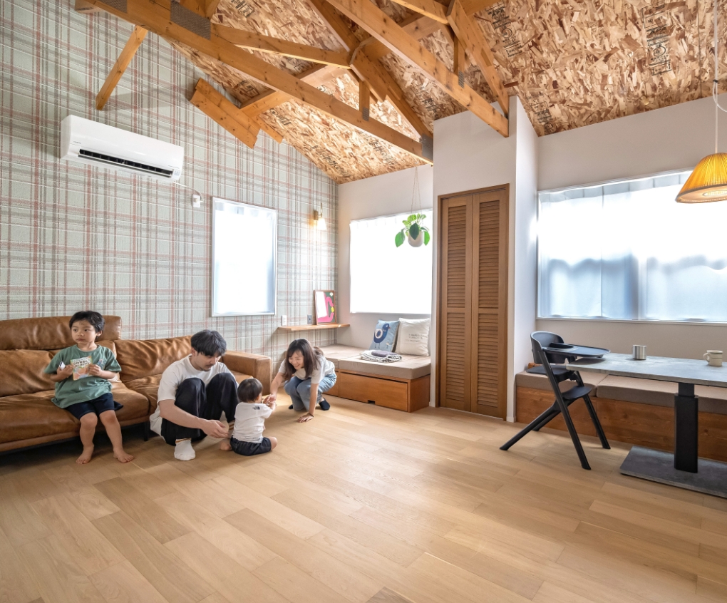 家づくりの時間も、大切な思い出のひとつだと、私たちは考えています。　イメージ