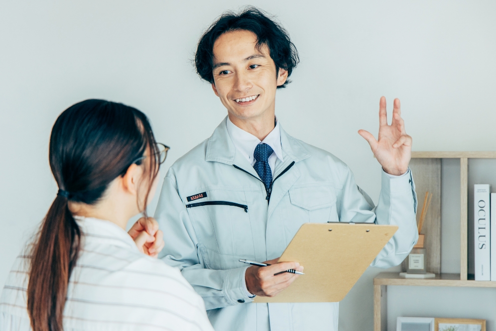 定期訪問と定期点検　イメージ