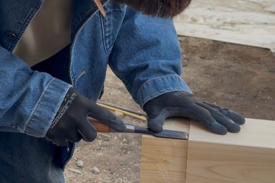 墨付け・刻みによる柔軟な対応　イメージ