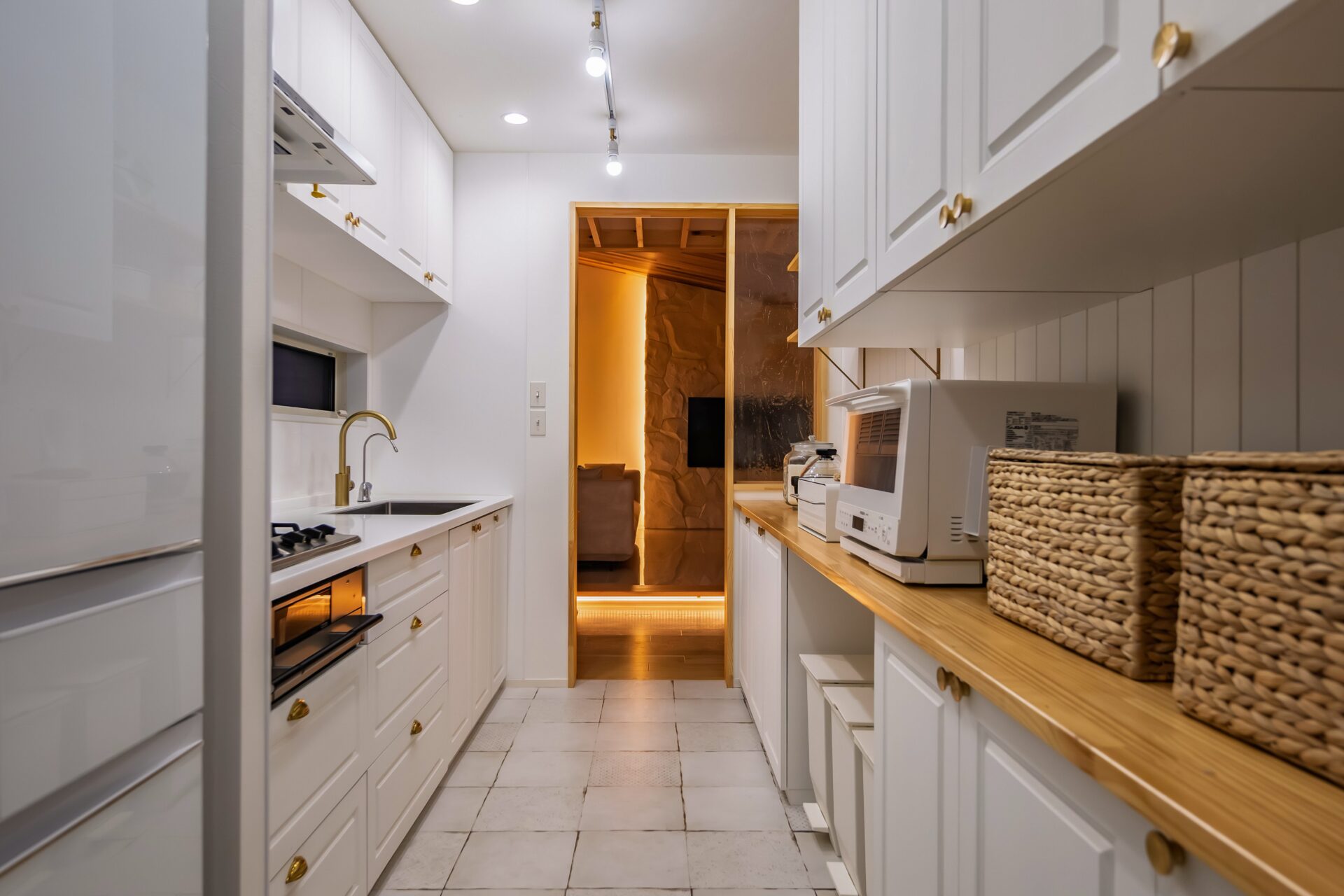 独立型でありながら家族とつながるキッチン設計