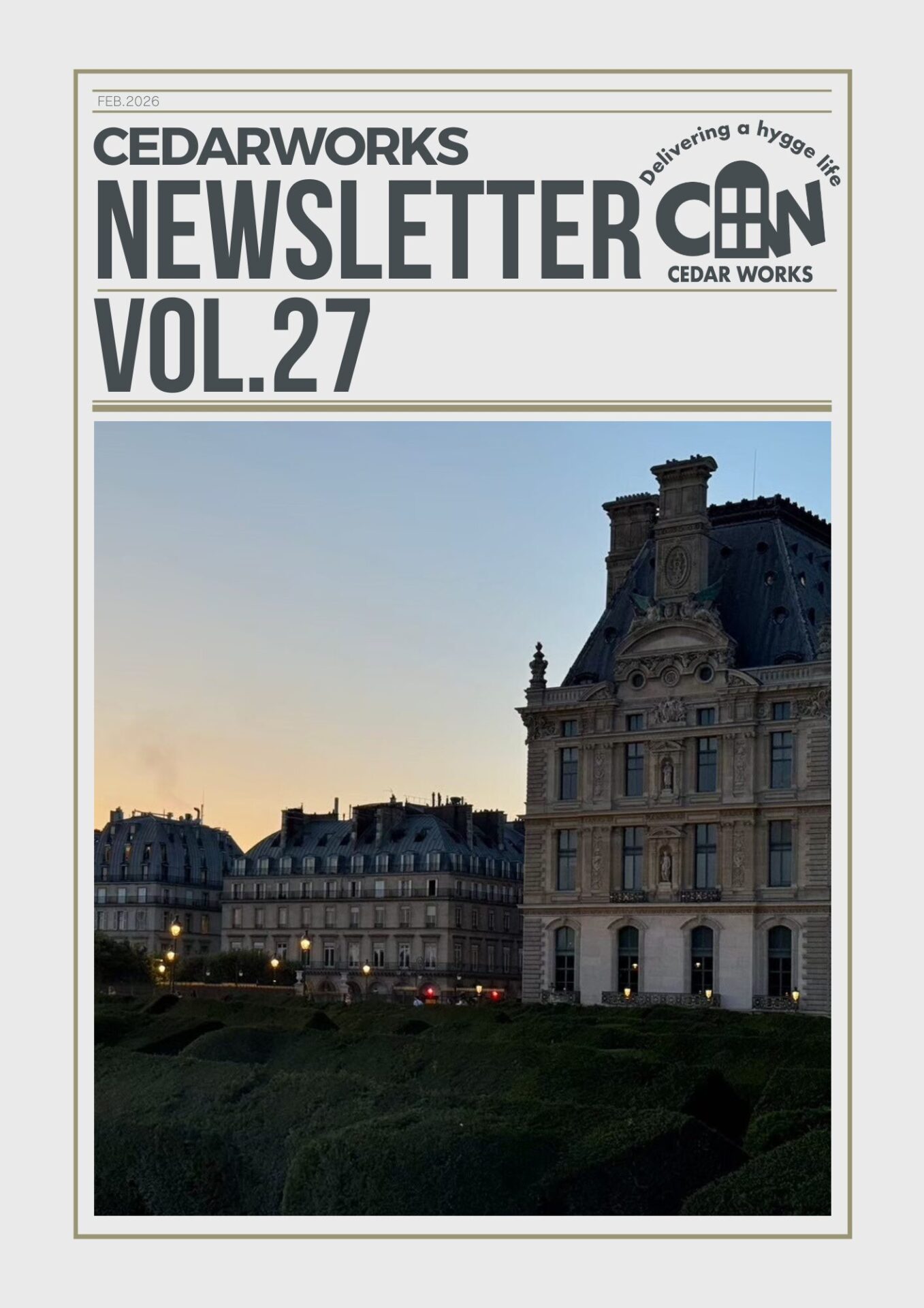 CEDARWORKS LETTER Vol.27【2026.2月号】 アイチャッチ