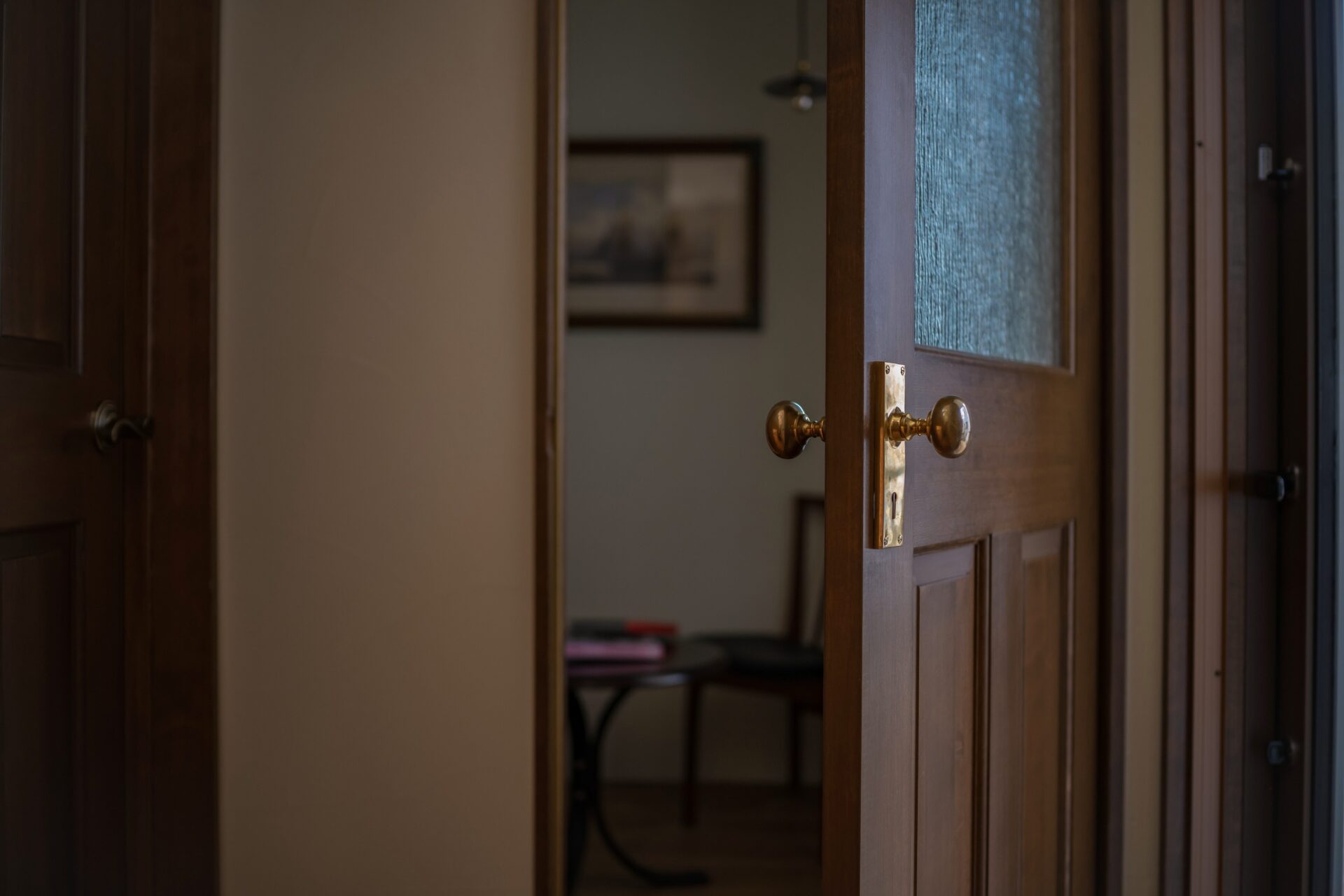 こもれる落ち着きのある書斎スペース