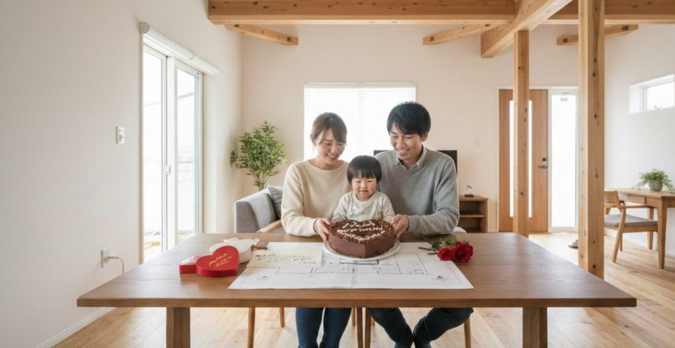 【バレンタインに考える家づくり】注文住宅を建てるなら大切にしたい”愛情設計”とは？ アイチャッチ