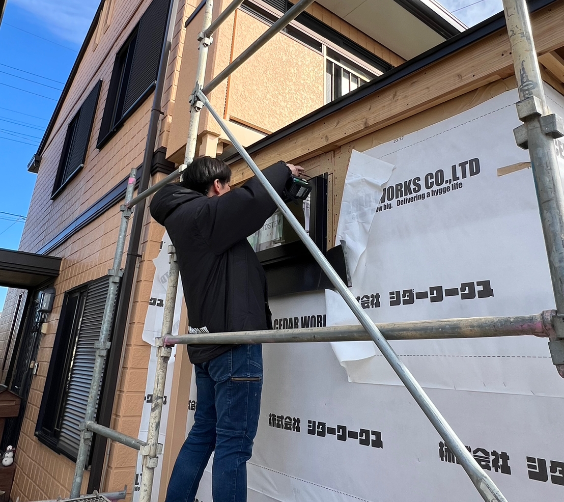 【現場レポート】N様邸 サッシ取り付け アイチャッチ