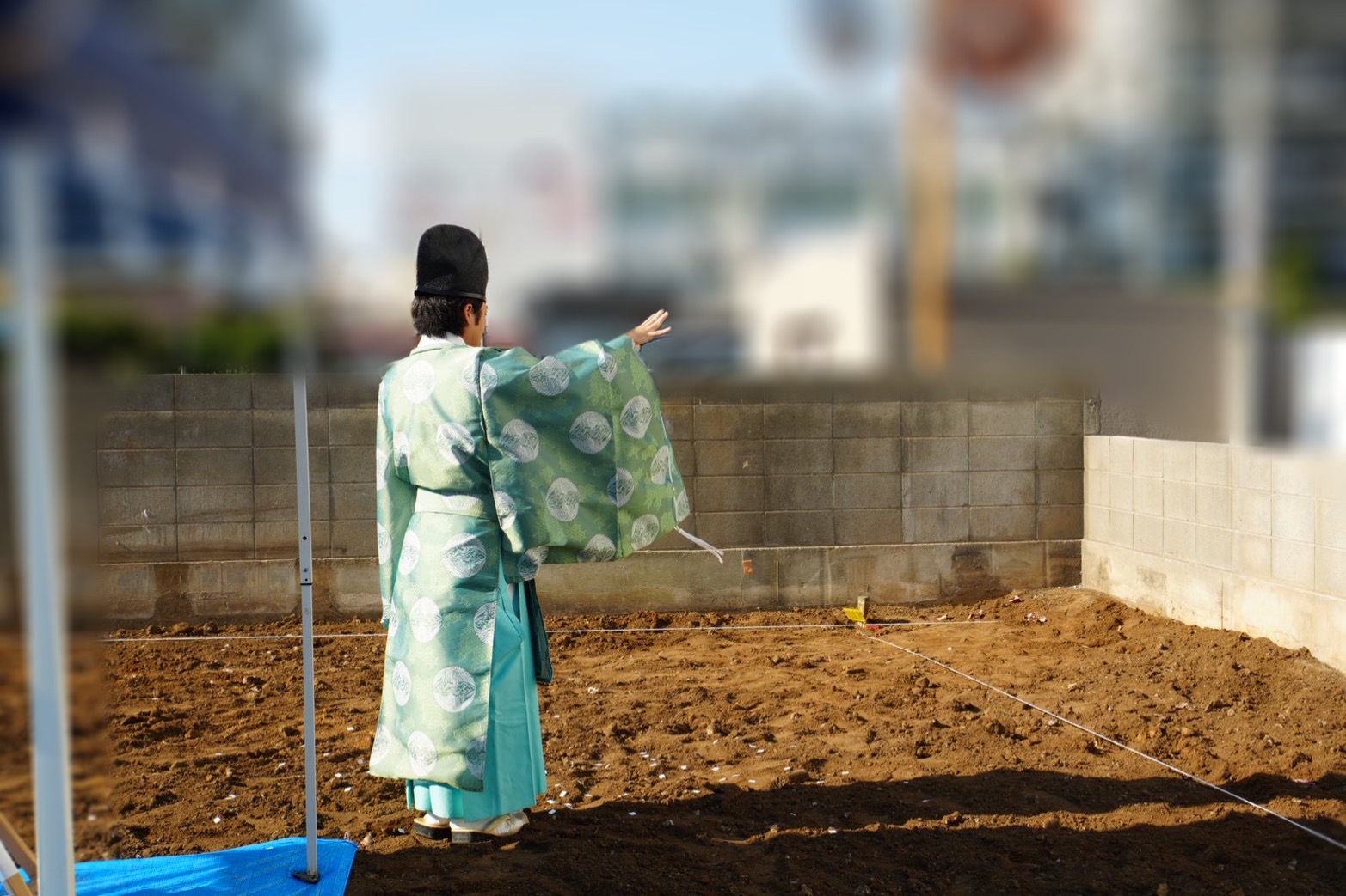 【現場レポート】新座市　O様邸　注文住宅｜地鎮祭を執り行いました！ アイチャッチ