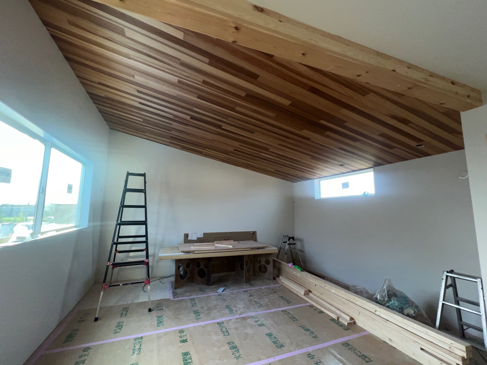 【現場レポート】K様邸　内装工事の様子 アイチャッチ