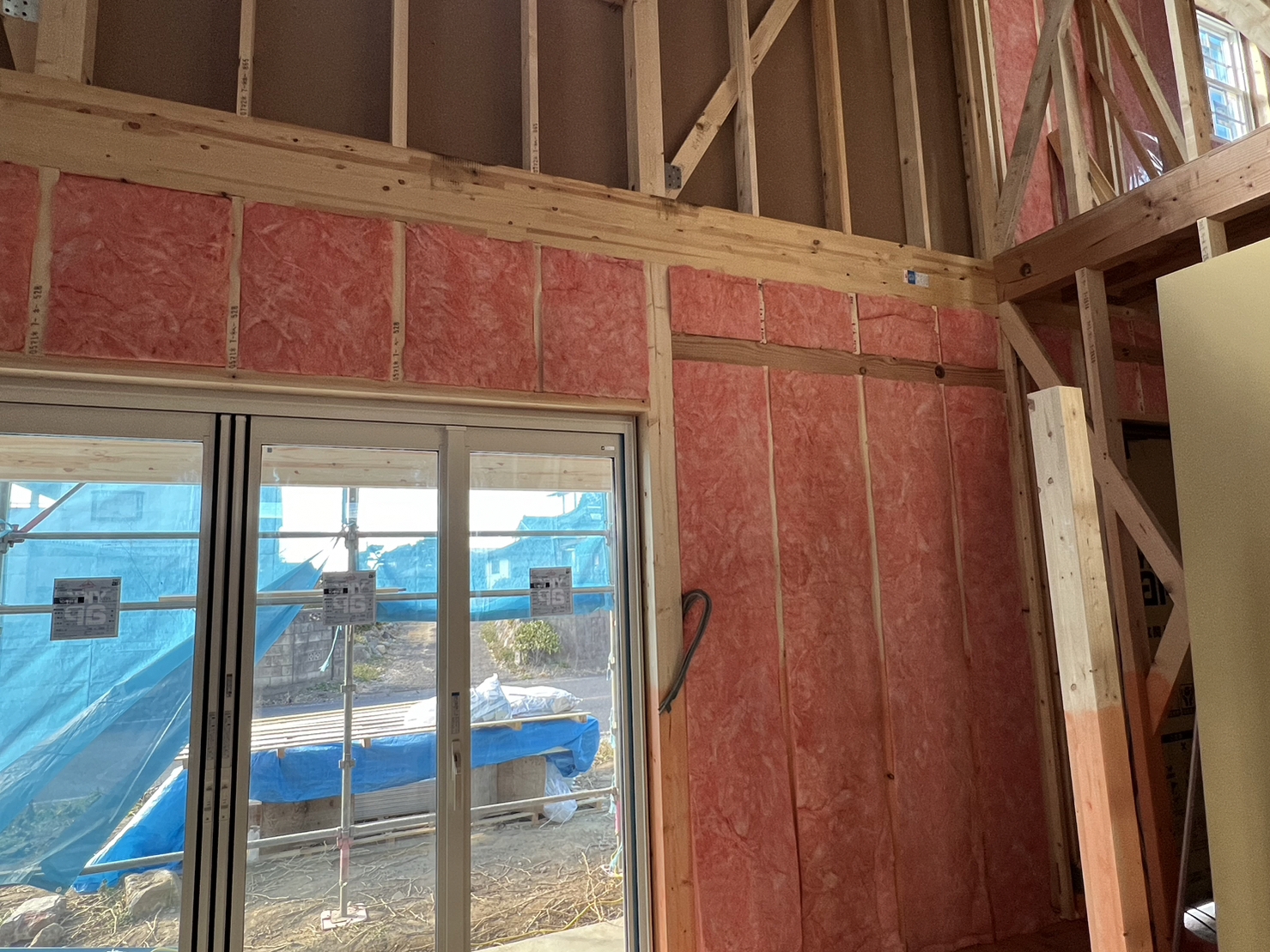 【現場レポート】O様邸  断熱材施工進んでます アイチャッチ
