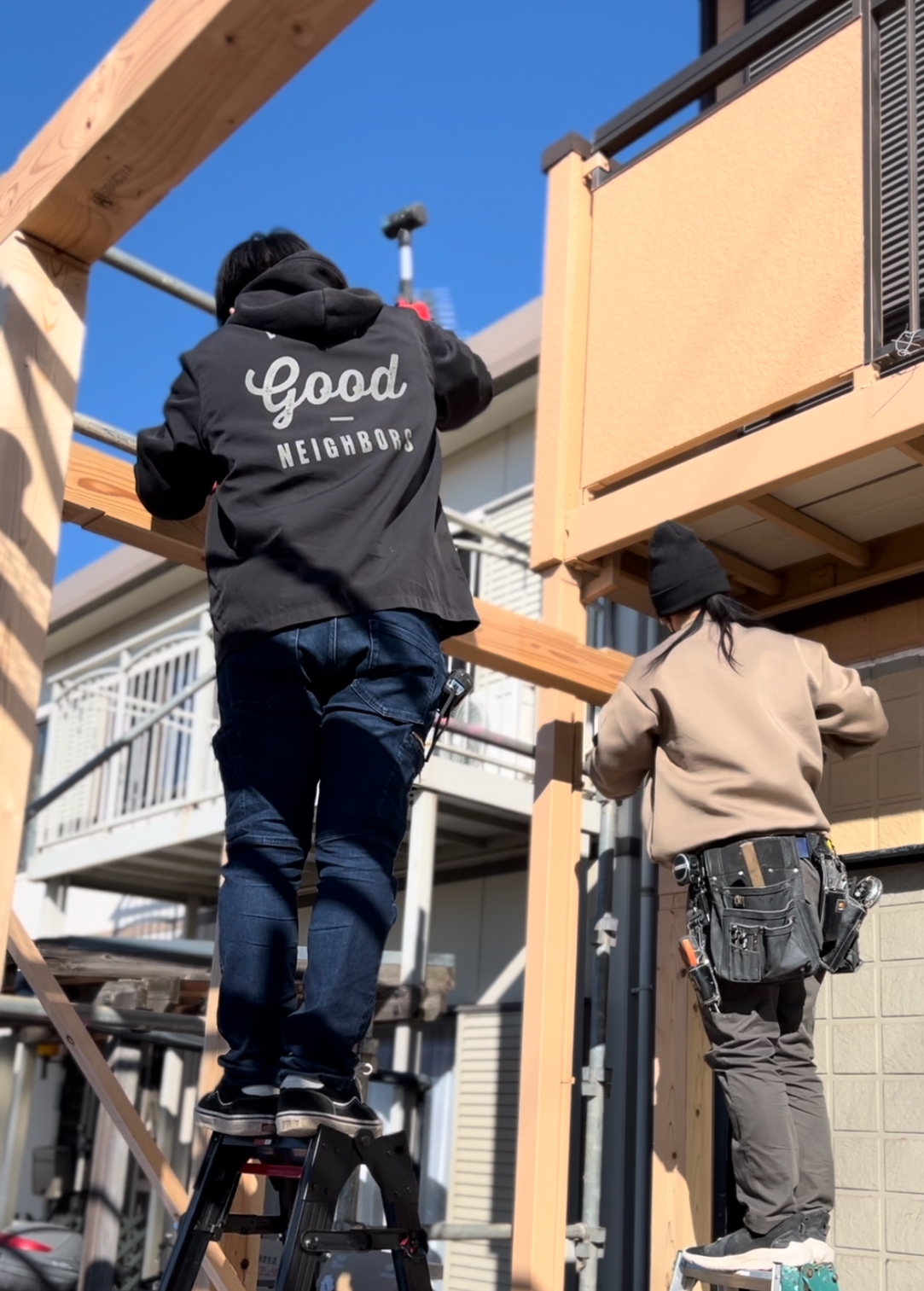 【現場レポート】N様邸 増築上棟しました アイチャッチ