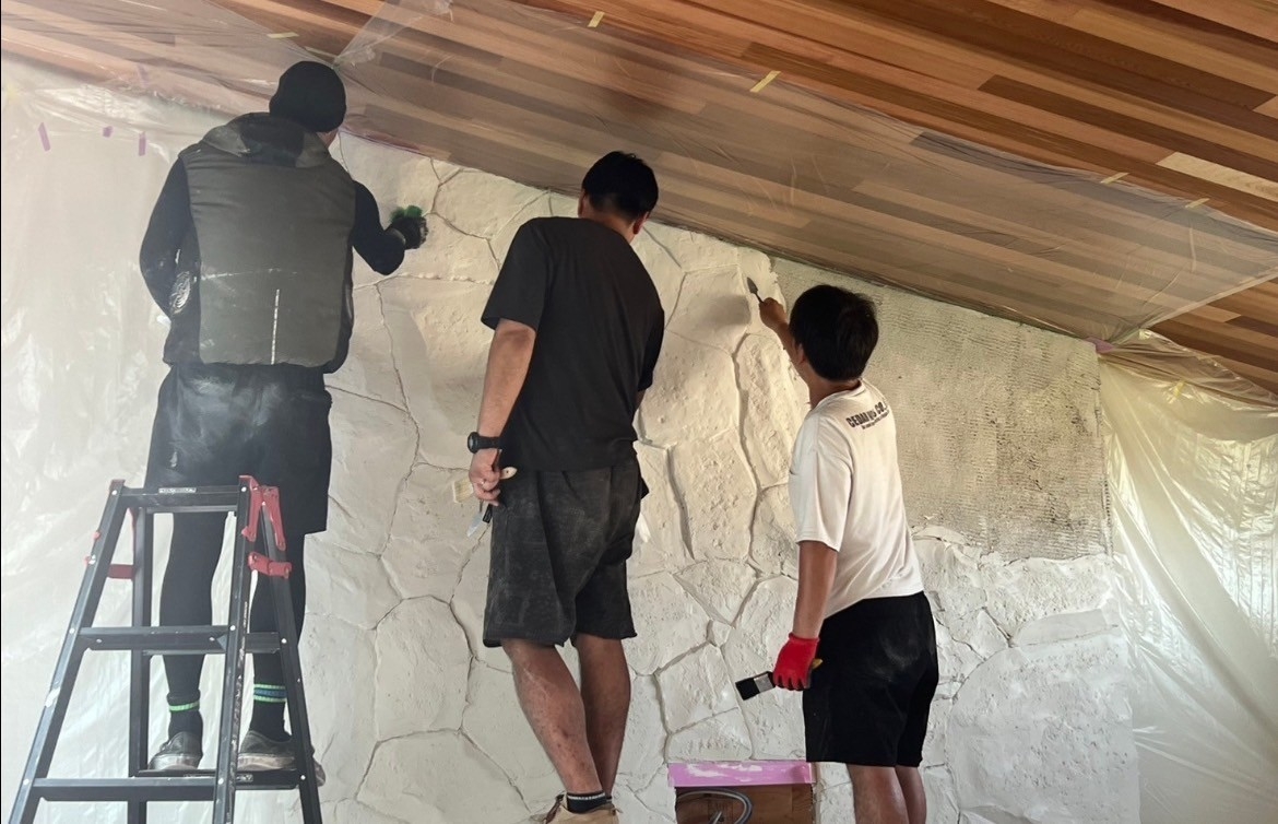 【現場レポート】K様邸　デザインコンクリート施工　下地～造形編 アイチャッチ