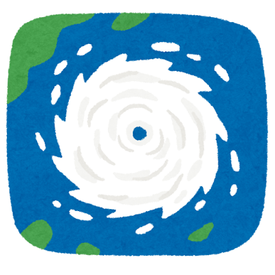 台風シーズンがやってきました アイチャッチ