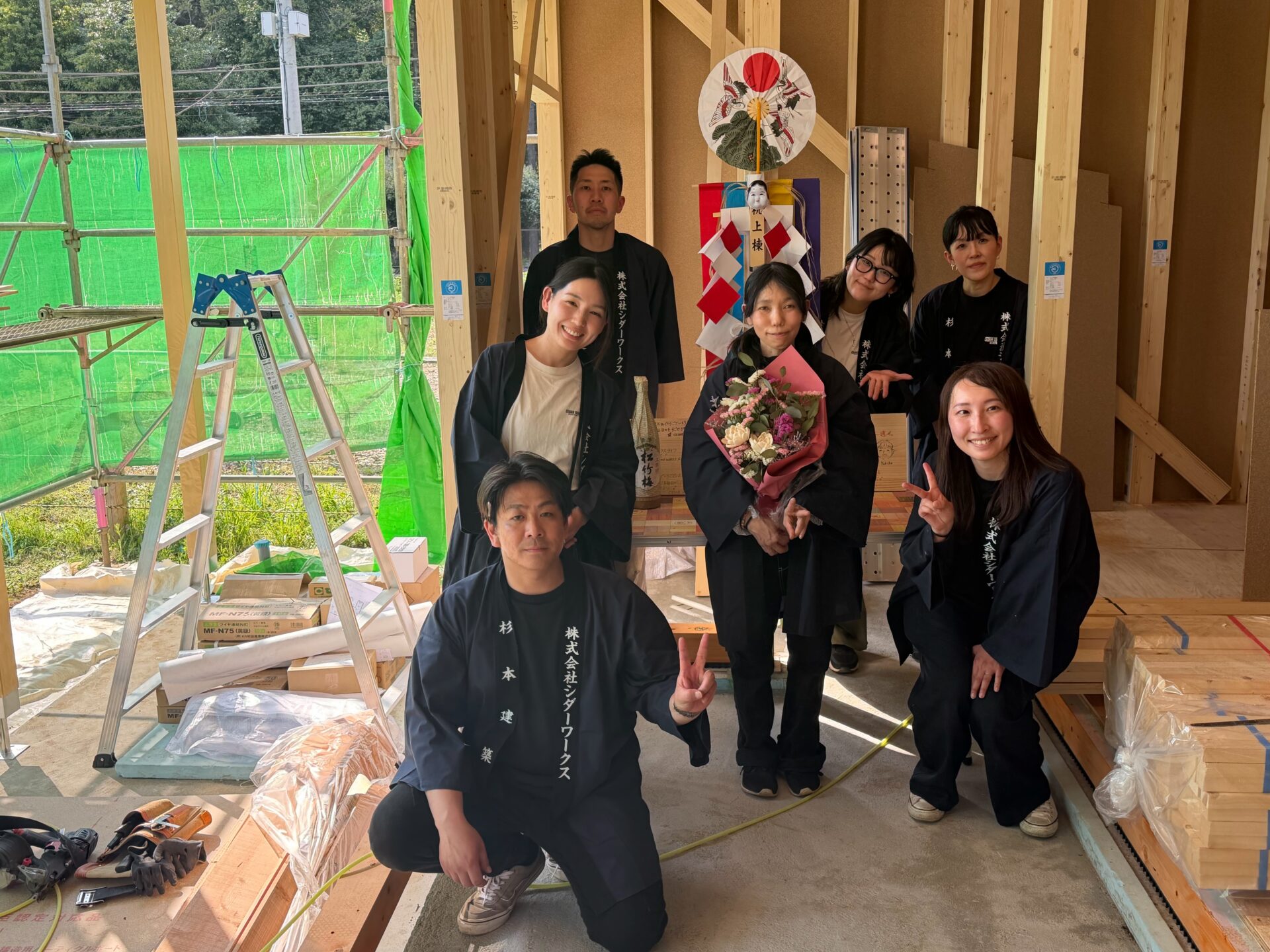 【現場レポート】上棟日を迎えました！|新座市　注文住宅　I様邸 アイチャッチ